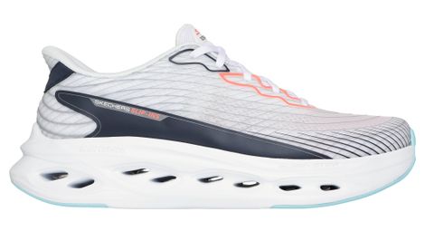 Zapatillas de running Skechers Max Cushioning Glide-Step blancas para hombre