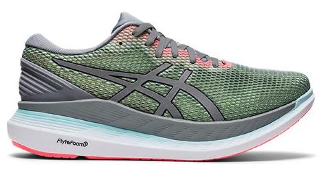 Chaussures de running asics glideride 2 lite show gris bleu femme
