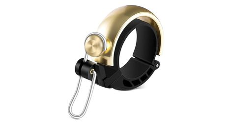 Sonnette de vélo design circulaire en cuivre - doré