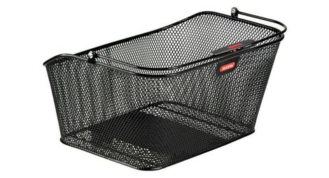 Panier pour porte bagage klickfix city korbklip noir