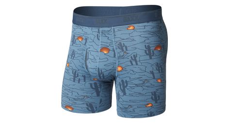 Boxer Saxx Quest Quick-Dry Mesh Brief Fly Blu Uomo