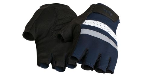 Gants courts rapha brevet bleu navy