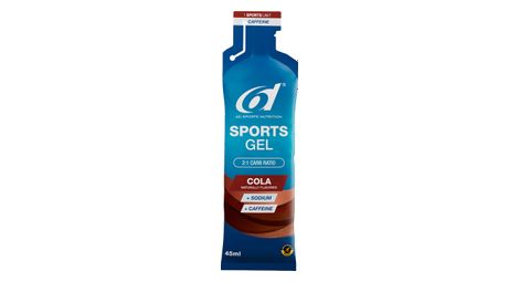Gel énergétique 6d SPORTS GEL Cola 6 X 45 ML