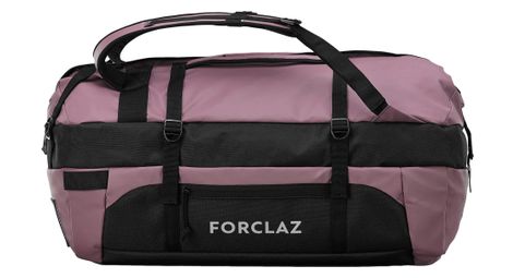 Bolsa de transporte forclaz 30/40l duffel 500 extend morada