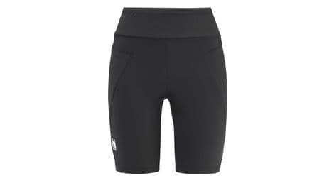 Culotte de running de cintura alta para mujer mijo intense negro