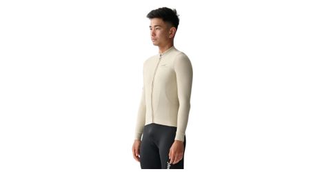 Maap camiseta de manga larga training thermal 2.0 beige