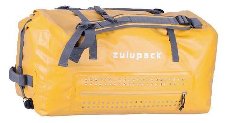 Sac duffle étanche 85l jaune zulupack