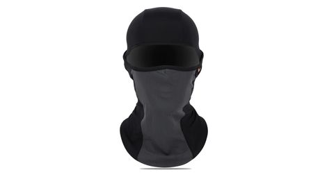 Cachecou Masque Solaire Soie Glacée Protection Totale Eté Noir