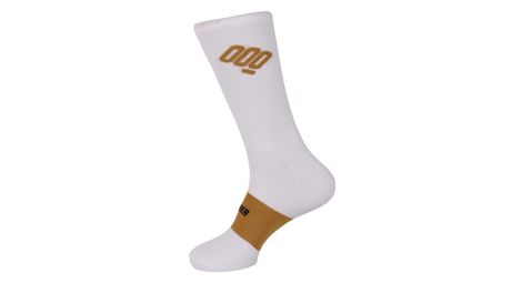 Chaussettes+de+cyclisme+ete+blanches+respirantes+mooquer+white+band