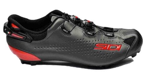 Sidi tiger 2 limited edition grey anthracite / red mtb shoes 41