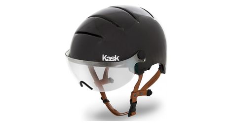 Casque urbain kask lifestyle noir brillant