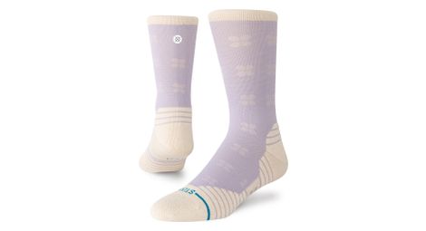 Calzini Stance Mid Crew Latta Viola/Beige