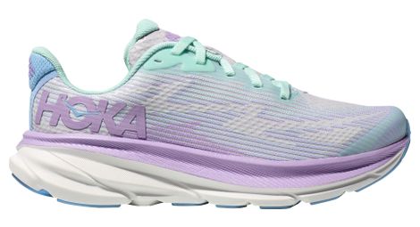 Chaussures de Running Hoka One One Clifton 9 Youth Bleu Enfant