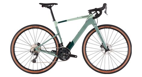 Bicicleta de gravilla cannondale topstone carbon 2 l shimano grx 11s 700 mm verde 2024