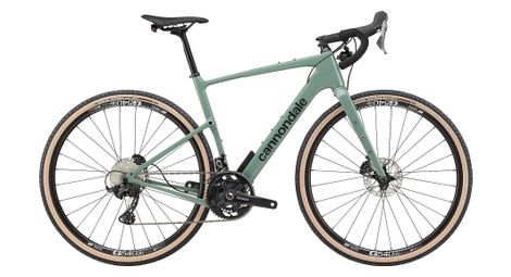Bicicletta da ghiaia cannondale topstone carbon 2 l shimano grx 11v 700 mm verde