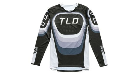 troy lee designs sprint long sleeve jersey black