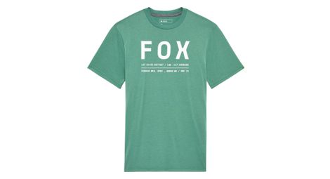 T-shirt technique fox non stop tech vert