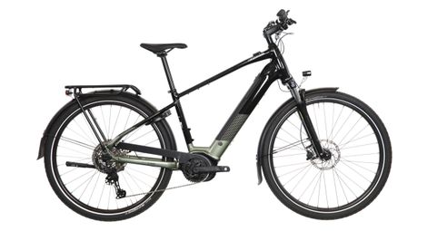 VTC Electrique Cannondale Tesoro Neo X 2 Shimano Cues 10V 625 Wh 29 Noir Vert T L 175 190Cm Produit Reconditionne