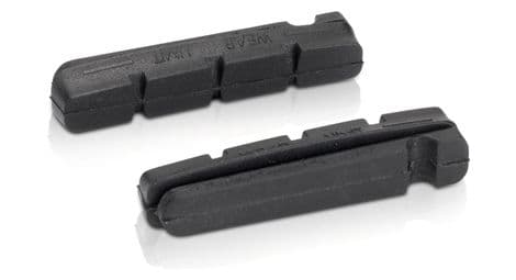 Patins de frein xlc bs x15 pour jante aluminium 55 mm 2 paires