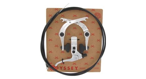 Odyssey kit frein etrier+levier+cable springfield argent