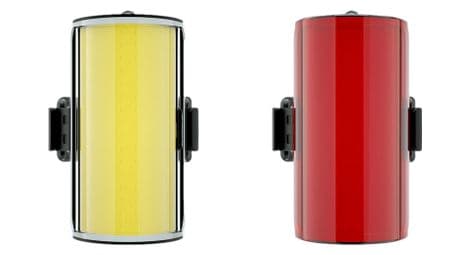 Coppia di luci knog mid cobber twinpack nero