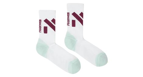 Chaussettes NNormal Race Blanc/Vert