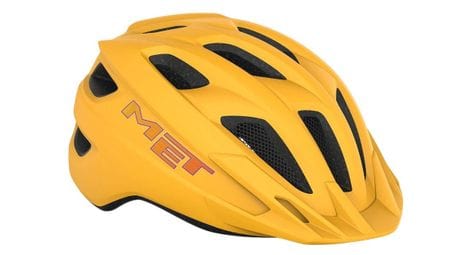 Met bicycle helmet crackerjack yellow