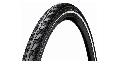 Pneu continental contact 700 mm tubetype rigide safetysystem flancs reflechissants reflex e bike e25