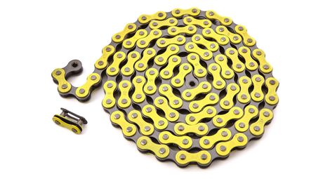 BMX CHAINE JAUNE 1/2 x1/8 ACIER KHEBIKES