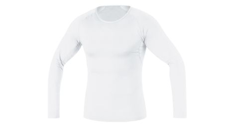 Maillot de corps manches longues gore wear blanc