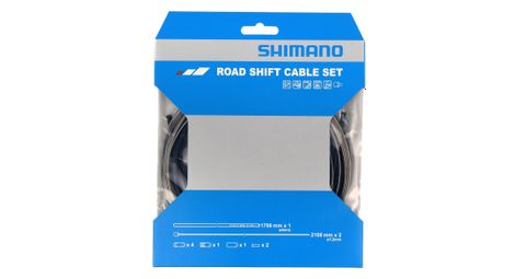 Kit câbles et gaine de dérailleurs shimano route select noir