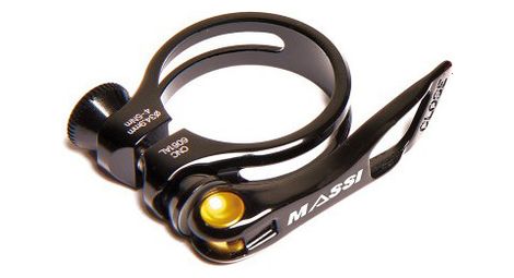 Massi seatpost morsetto serraggio rapido 34,9 millimetri nero