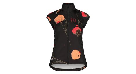 Veste sans manches femme maloja limanam. noir alpflower