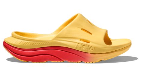 Hoka one one ora recovery slide 3 arancione rosso scarpe unisex 44