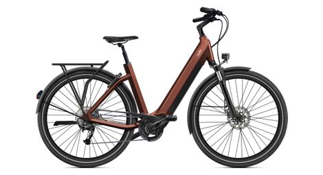 O2 feel iswan explorer univ 6.2 shimano alivio 9v 540 wh 27.5'' syrah red mountain bike elettrica