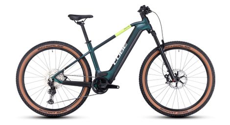 Cube reaction hybrid slt 750 hardtail mtb shimano xt 12s 750 wh 27.5'' goblin green 2023