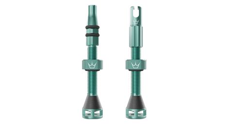 Valves Tubeless Peaty's V2 Holeshot Fast Flow Vert Jade