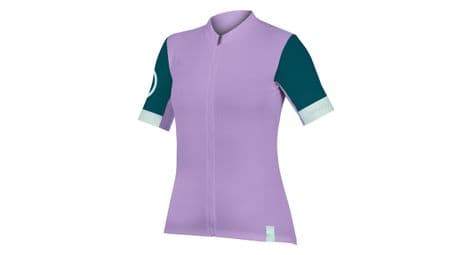 Maillot de manga corta endura fs260 ii mujer morado