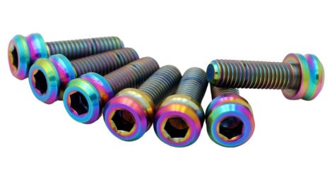 Vis de potence pride racing cayman v2 / ftl t25 titanium oil slick