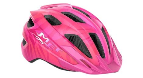 Casco de ciclismo para niñosmet crackerjackrosa