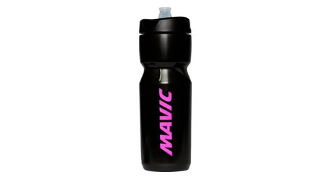 Bidon mavic cap soft 800ml noir/rose