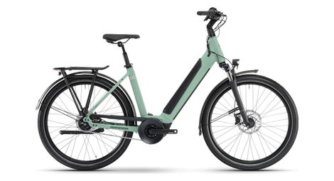 Elektro-citybike winora sinus n5 low shimano nexus 5s 625wh 27.5'' grün 2024