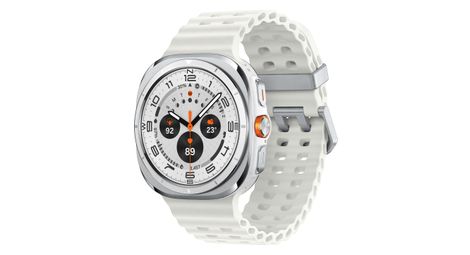 Montre connectée samsung galaxy watch ultra blanc titane argent