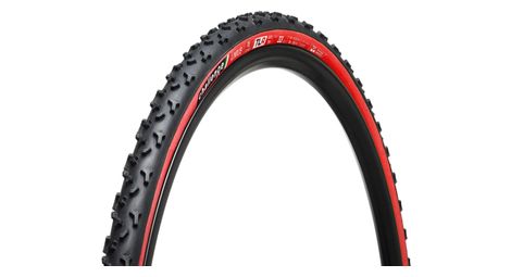 Neumático de ciclocross Challenge Limus Team Edition, preparado para tubeless, flexible, 700 mm, flancos rojos