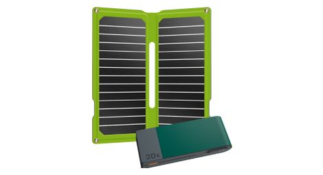 Kit solaire 750g - ptflap16 + batterie 20.000 mah usb-c