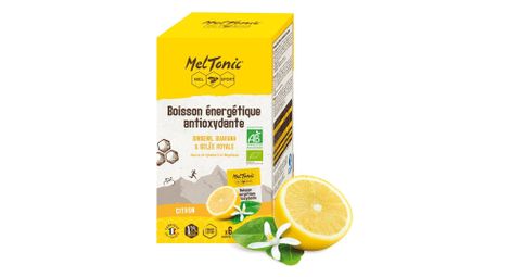 Lote de 6 bebidas energéticas meltonic bio antioxidante limón 6x35g