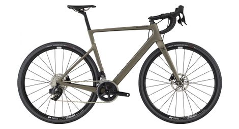 Prodotto ricondizionato - gravel bike cannondale supersix evo se sram rival etap axs 12v 700 mm gris meteor