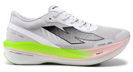 Chaussures Running Kiprun Kipstorm Challenger Blanc/Vert Femme