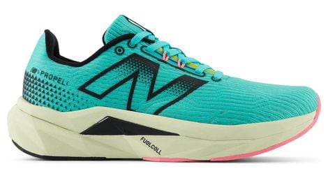 Zapatillas de running new balance fuelcell propel v5 azul/rosa para mujer
