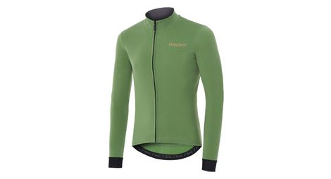 Maillot manches longues spiuk profit cold&rain homme vert